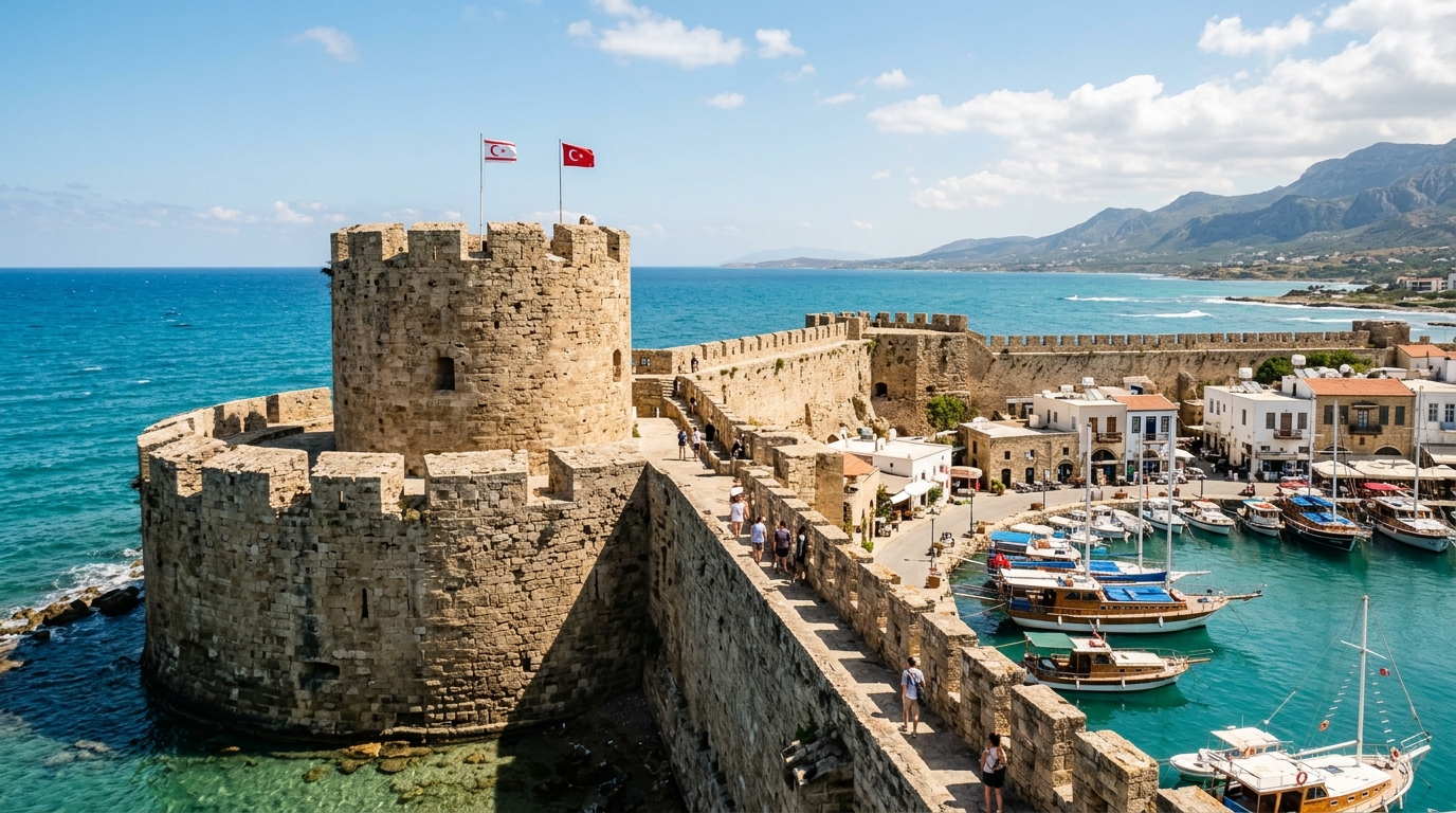 Girne Kalesi Gezi, Tarihçe ve Ulaşım Rehberi