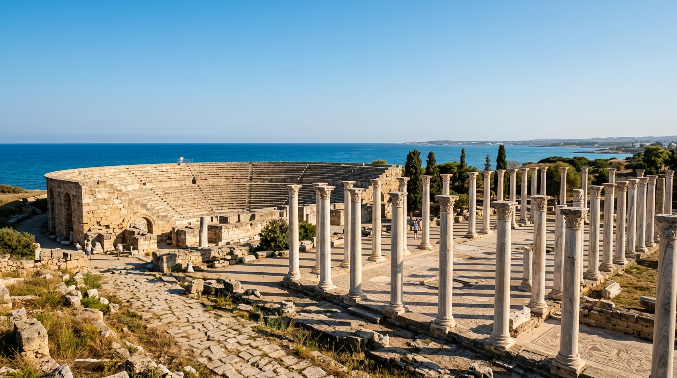 Salamis Antik Kenti Gezi, Tarihçe ve Ulaşım Rehberi